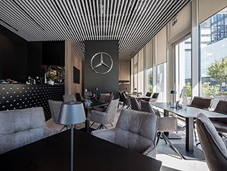 Mercedes Benz Cafe