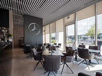 Mercedes Benz Cafe